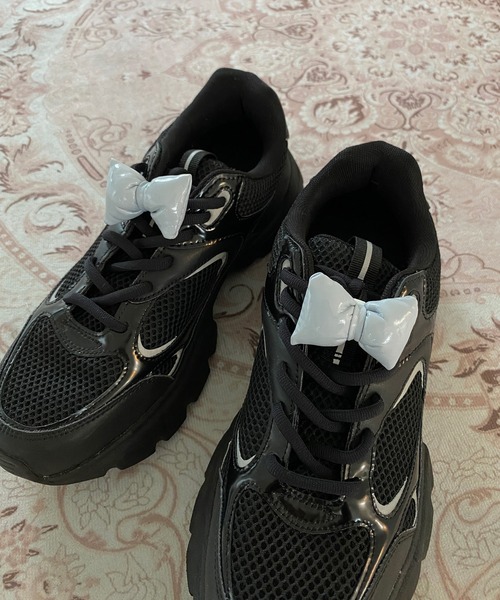 poiregnee（ポワニェ）の「［select］シューズチャーム（チャーム・レディース・ブルー系2/シルバー系2/ブラック系2/シルバー系1/ピンク系2/ブラック系1・FREE）」の4枚目の写真