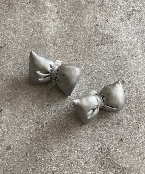 poiregnee（ポワニェ）の「［select］シューズチャーム（チャーム・レディース・ブルー系2/シルバー系2/ブラック系2/シルバー系1/ピンク系2/ブラック系1・FREE）」の6枚目の写真