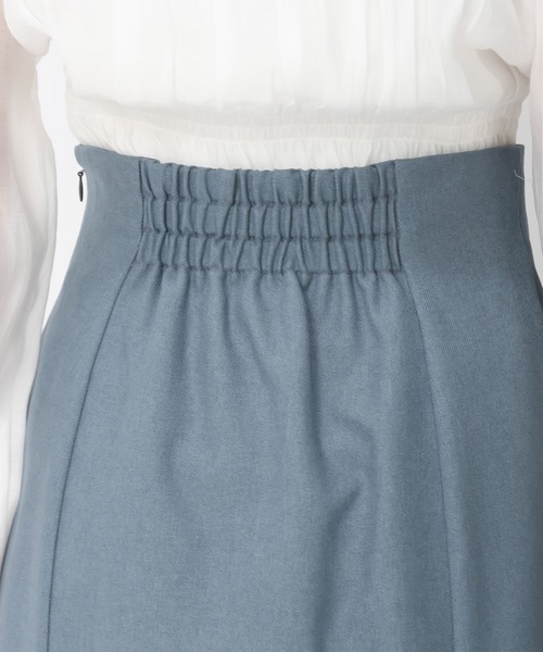 MISCH MASCH（ミッシュマッシュ）の「異素材切替フレアスカート/MM447207（スカート・レディース・ブラック/ベージュ/ブルー・M/S）」の18枚目の写真