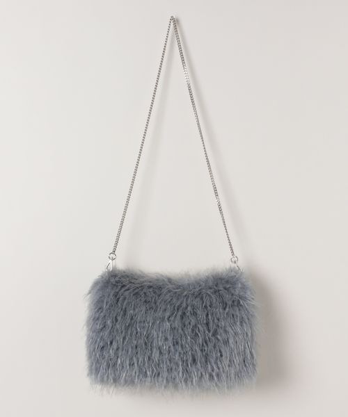 セール】フェイクファーチェーンショルダー/226113（ショルダーバッグ