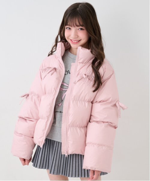 by LOVEiT（バイラビット）の「リボンティアードプリーツスカート（インパンつき）（スカート・キッズ・グレー/アイボリー/ネイビー・120cm/130cm/140cm/150cm/160cm）」の16枚目の写真