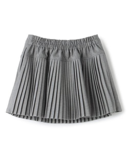 by LOVEiT（バイラビット）の「リボンティアードプリーツスカート（インパンつき）（スカート・キッズ・グレー/アイボリー/ネイビー・120cm/130cm/140cm/150cm/160cm）」の18枚目の写真