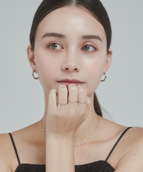 ciite' surgical stainless（シーテサージカルステンレス）の「【 金属アレルギー対応 】3set ring / リング 3セット  サージカルステンレス（リング・レディース・シルバー/ピンクゴールド/ゴールド・11号/13号/9号）」の13枚目の写真