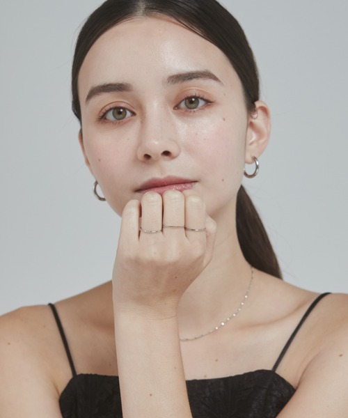 ciite' surgical stainless（シーテサージカルステンレス）の「【 金属アレルギー対応 】3set ring / リング 3セット  サージカルステンレス（リング・レディース・シルバー/ピンクゴールド/ゴールド・11号/13号/9号）」の15枚目の写真