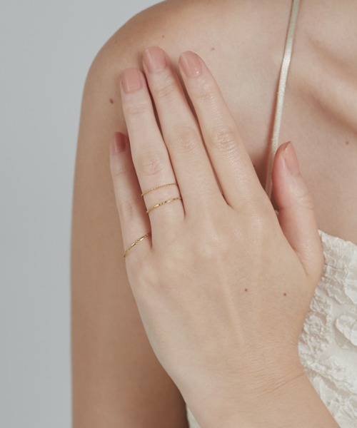 ciite' surgical stainless（シーテサージカルステンレス）の「【 金属アレルギー対応 】3set ring / リング 3セット  サージカルステンレス（リング・レディース・シルバー/ピンクゴールド/ゴールド・11号/13号/9号）」の18枚目の写真