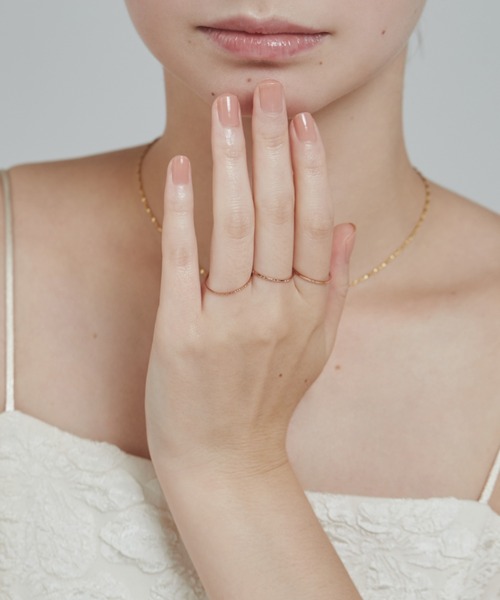 ciite' surgical stainless（シーテサージカルステンレス）の「【 金属アレルギー対応 】3set ring / リング 3セット  サージカルステンレス（リング・レディース・シルバー/ピンクゴールド/ゴールド・11号/13号/9号）」の21枚目の写真