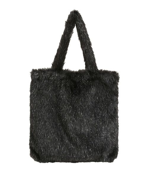 MURUA（ムルーア）の「フェイクファーラメロゴトートバッグ（トートバッグ・レディース・ホワイト/グレー/ブラック・FREE）」の19枚目の写真