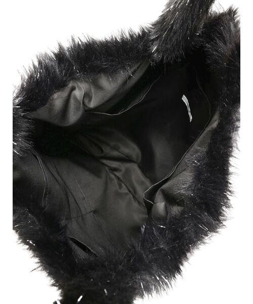 MURUA（ムルーア）の「フェイクファーラメロゴトートバッグ（トートバッグ・レディース・ホワイト/グレー/ブラック・FREE）」の20枚目の写真