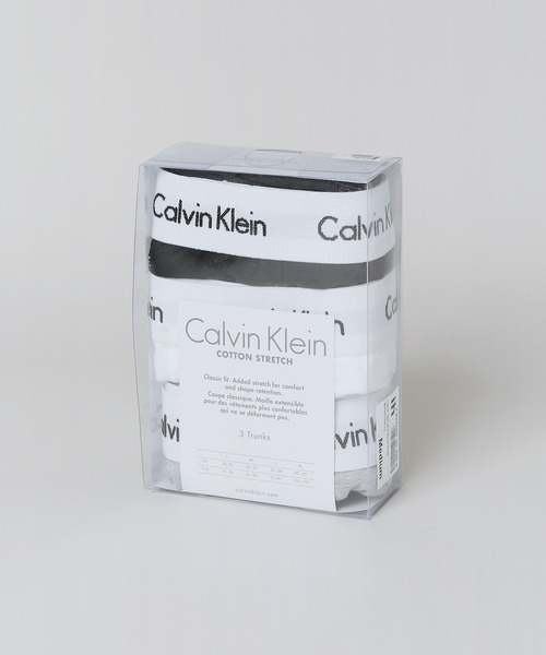 Calvin Klein Underwear（カルバンクラインアンダーウェア）の「Calvin Klein / コットンストレッチボクサーパンツ3枚パック（ボクサーパンツ・メンズ・その他/ブラック・S/M/L/XL）」の7枚目の写真