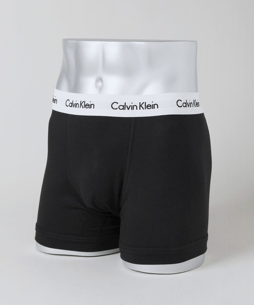 Calvin Klein Underwear（カルバンクラインアンダーウェア）の「Calvin Klein / コットンストレッチボクサーパンツ3枚パック（ボクサーパンツ・メンズ・その他/ブラック・S/M/L/XL）」の8枚目の写真