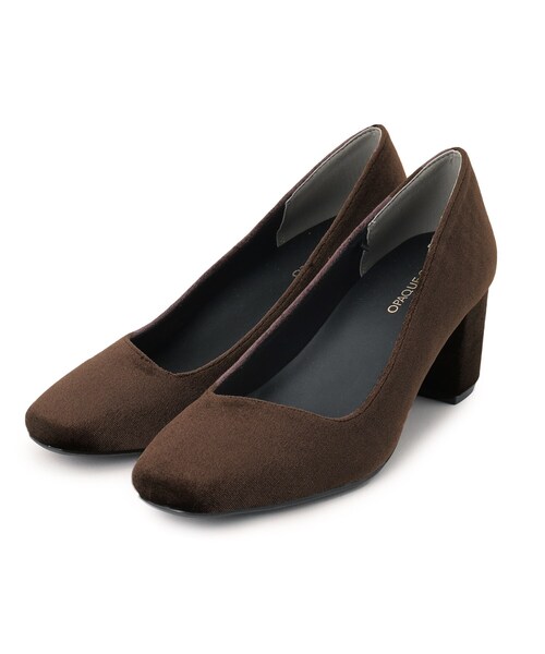 【大草直子さんコラボ】スクエアトゥパンプス（パンプス）｜OPAQUE.CLIP（オペークドットクリップ）