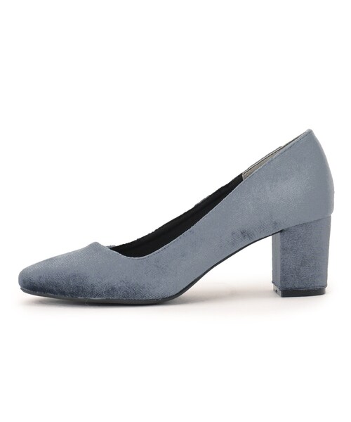 OPAQUE.CLIP（オペークドットクリップ）の「【大草直子さんコラボ】スクエアトゥパンプス（パンプス・レディース・ブルーグレー/ブラウン系その他5/ブラック・02/01/03）」の6枚目の写真