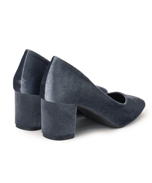 OPAQUE.CLIP（オペークドットクリップ）の「【大草直子さんコラボ】スクエアトゥパンプス（パンプス・レディース・ブルーグレー/ブラウン系その他5/ブラック・02/01/03）」の7枚目の写真