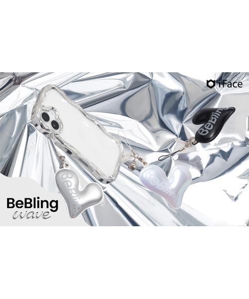 iFace（アイフェイス）の「iFace BeBling Wave Phoneチャーム（キーホルダー・レディース・ブラック/シルバー/ホワイト系その他2・FREE）」の17枚目の写真