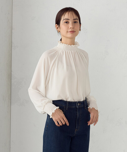 シャーリングブラウス（シャツ/ブラウス）｜COMME CA ISM（コムサイズム）