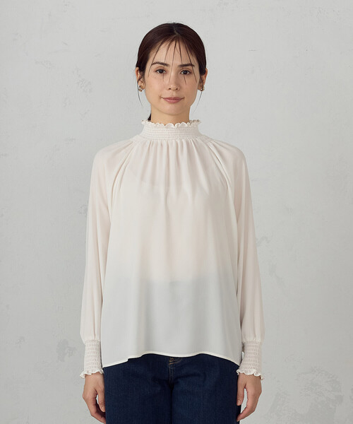 シャーリングブラウス（シャツ/ブラウス）｜COMME CA ISM（コムサイズム）