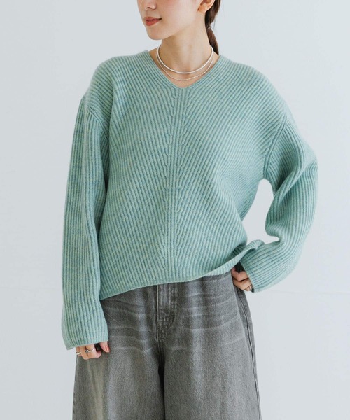 【セール】HAMILTON WOOL 畦Vネックニット（ニット/セーター）｜URBAN RESEARCH（アーバンリサーチ）
