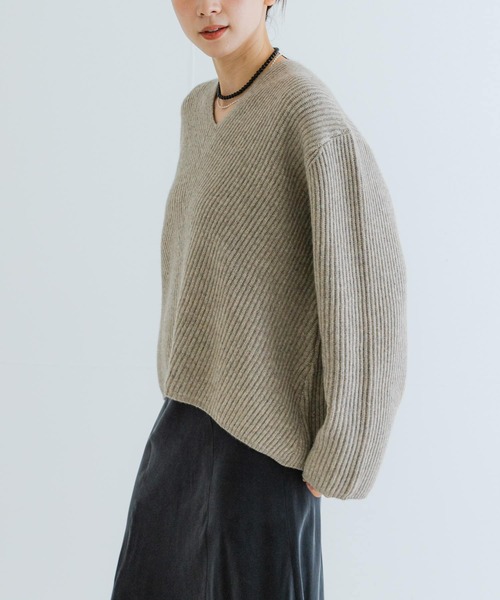 【セール】HAMILTON WOOL 畦Vネックニット（ニット/セーター）｜URBAN RESEARCH（アーバンリサーチ）