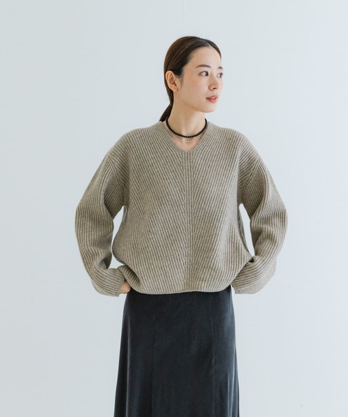【セール】HAMILTON WOOL 畦Vネックニット（ニット/セーター）｜URBAN RESEARCH（アーバンリサーチ）