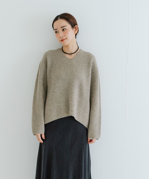 【セール】HAMILTON WOOL 畦Vネックニット（ニット/セーター）｜URBAN RESEARCH（アーバンリサーチ）