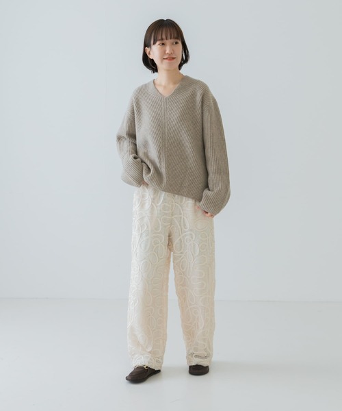 【セール】HAMILTON WOOL 畦Vネックニット（ニット/セーター）｜URBAN RESEARCH（アーバンリサーチ）