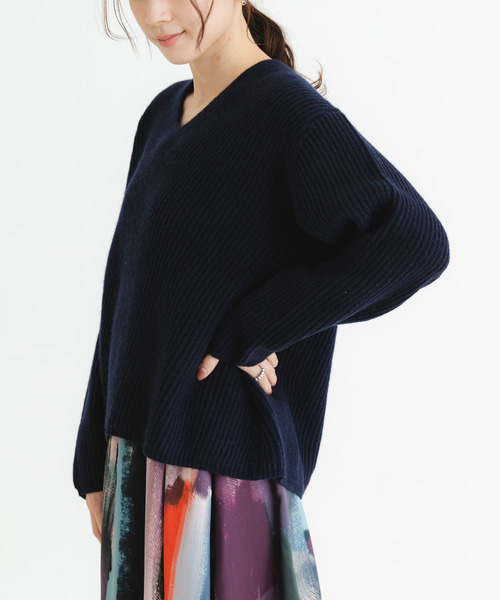 【セール】HAMILTON WOOL 畦Vネックニット（ニット/セーター）｜URBAN RESEARCH（アーバンリサーチ）