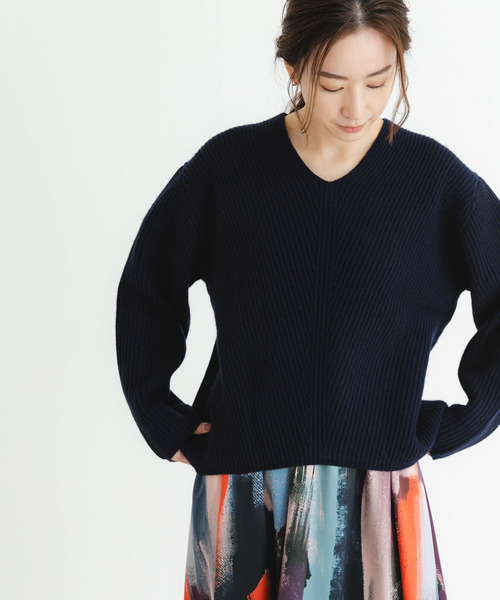 【セール】HAMILTON WOOL 畦Vネックニット（ニット/セーター）｜URBAN RESEARCH（アーバンリサーチ）
