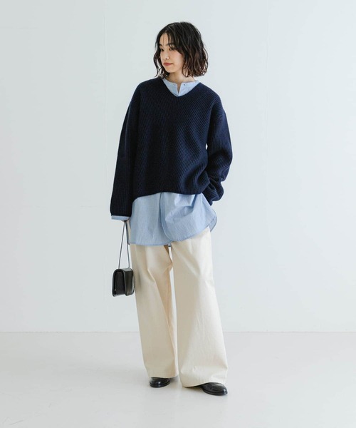 【セール】HAMILTON WOOL 畦Vネックニット（ニット/セーター）｜URBAN RESEARCH（アーバンリサーチ）