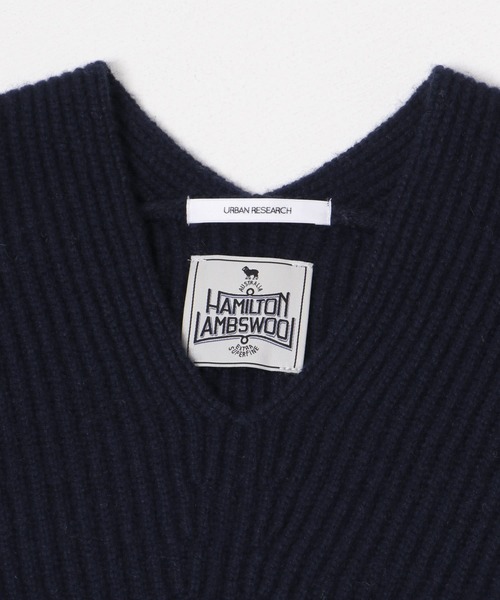 【セール】HAMILTON WOOL 畦Vネックニット（ニット/セーター）｜URBAN RESEARCH（アーバンリサーチ）