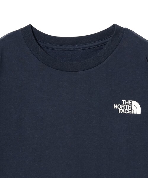 THE NORTH FACE(ザノースフェイス)の「THE NORTH FACE /バンダナ スクエア ロゴ Tシャツ 2025SS (130~150cm)(Tシャツ/カットソー・キッズ・ブラック/ホワイト/ネイビー・140/150/130)」の13枚目の写真