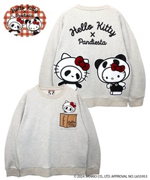 Hello Kitty×PANDIESTA なりきりパンダなりきりキティ クルースウェット(M2)