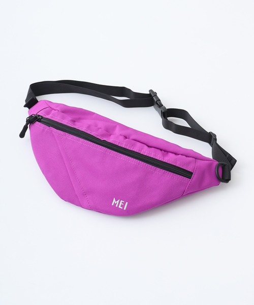 MEI（メイ）の「BOTTOMLINE M　ボディバッグ（ボディバッグ/ウエストポーチ・メンズ・ブラック/ライトパープル/オリーブドラブ/グレー/ベージュ・FREE）」の8枚目の写真