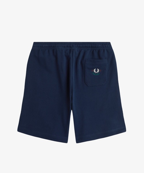 FRED PERRY(フレッドペリー)の「1952 Sweat Shorts/刺繍ロゴスウェットショートパンツ(スウェットパンツ・メンズ・ブルー・S/M)」の21枚目の写真