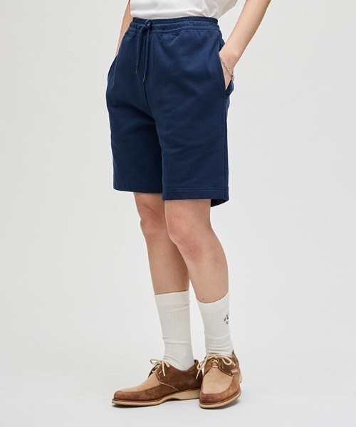 FRED PERRY(フレッドペリー)の「1952 Sweat Shorts/刺繍ロゴスウェットショートパンツ(スウェットパンツ・メンズ・ブルー・S/M)」の9枚目の写真