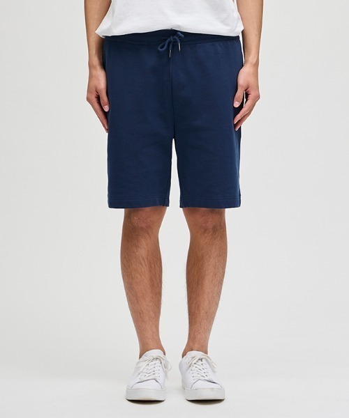 FRED PERRY(フレッドペリー)の「1952 Sweat Shorts/刺繍ロゴスウェットショートパンツ(スウェットパンツ・メンズ・ブルー・S/M)」の6枚目の写真