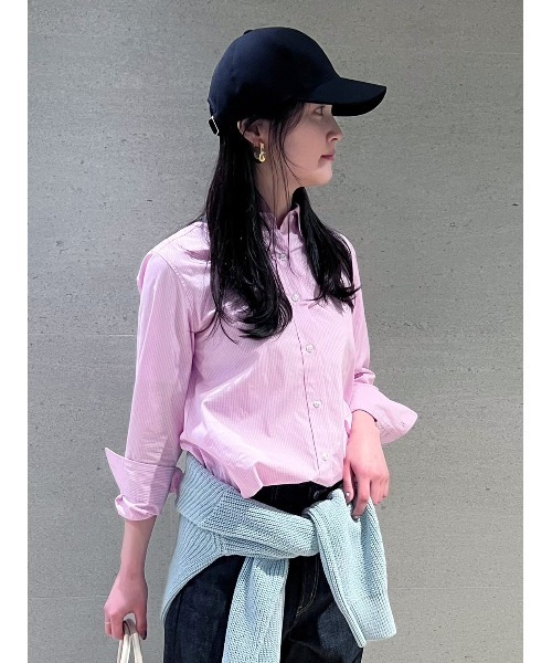 Mila Owen 釦ダウンクロップド丈コンパクトシャツ 釦ダウンクロップド丈コンパクトシャツ(シャツ)｜トップス｜Mila