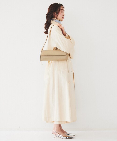 UNTITLED(アンタイトル)の「ワンショルボストン(ショルダーバッグ・レディース・ベージュ/オフホワイト・99)」の14枚目の写真