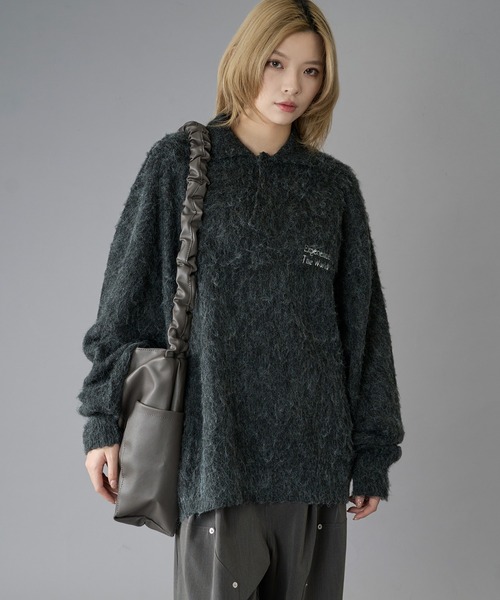 kutir(クティール)の「ASSORT BIG GATHER SHOULDER BAG/アソートビッグギャザーショルダーバック(ショルダーバッグ・メンズ・ブラック系/チャコールグレー/グレー/ブラック・FREE)」の22枚目の写真