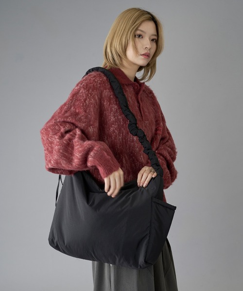 ショルダーバッグ SHOULDER BAG ASSORT BIG GATHER SHOULDER BAG/アソートビッグギャザー