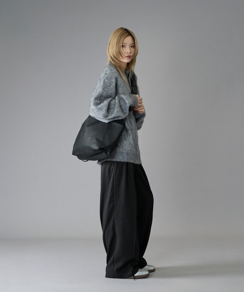 ASSORT BIG GATHER SHOULDER BAG/アソートビッグギャザー
