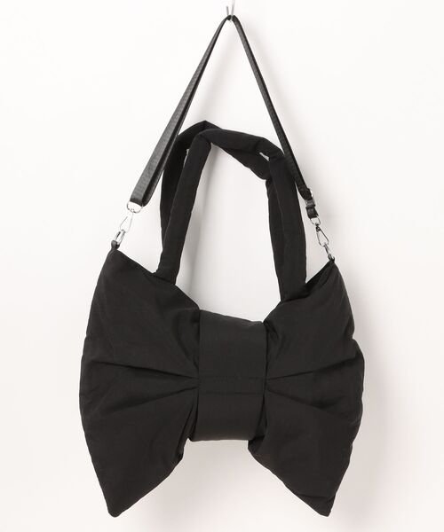 DONOBAN(ドノバン)の「リボントート(トートバッグ・レディース・ブラック/アイボリー/レッド/ブルー・ONE)」の15枚目の写真