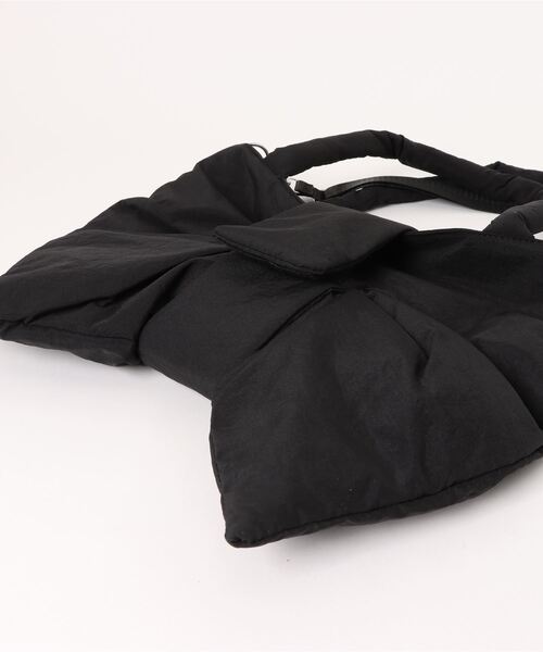 DONOBAN(ドノバン)の「リボントート(トートバッグ・レディース・ブラック/アイボリー/レッド/ブルー・ONE)」の7枚目の写真