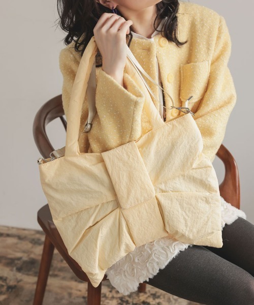 DONOBAN(ドノバン)の「リボントート(トートバッグ・レディース・ブラック/アイボリー/レッド/ブルー・ONE)」の19枚目の写真