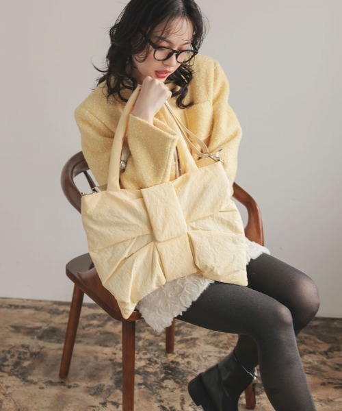 DONOBAN(ドノバン)の「リボントート(トートバッグ・レディース・ブラック/アイボリー/レッド/ブルー・ONE)」の20枚目の写真