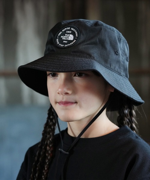 THE NORTH FACE(ザノースフェイス)の「THE NORTH FACE ザ・ノース・フェイス キッズ ハット K MESSAGE HAT NNJ02503(ハット・キッズ・オリーブ/タン/ブラック・S/M/L)」の2枚目の写真