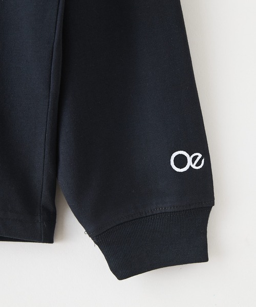 OUTDOOR EXCHANGE（アウトドアエクスチェンジ）の「【OUTDOOR EXCHANGE/アウトドアエクスチェンジ】ウェーブプリントクルーネックロンT オーバーサイズ（Tシャツ/カットソー・メンズ・ホワイト/ブラック・MEDIUM/LARGE）」の8枚目の写真