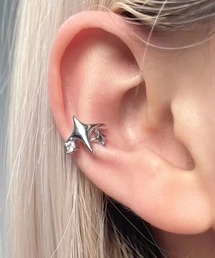 VIBGYOR（ヴィブジョー）の「【MASHIRO】３スターダストアクリルストンシングルイヤーカフ/Y2K（MA/EK248）（イヤーカフ）」