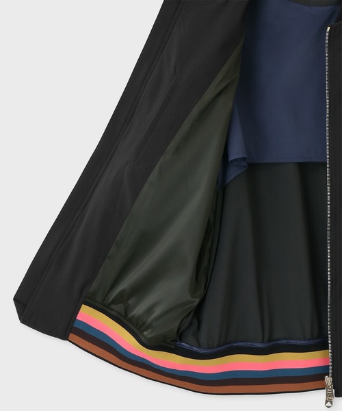 Paul Smith（ポールスミス）の「パフォーマンスストレッチ MA-1ブルゾン / 153174 275U（ブルゾン・メンズ・ブラック・SMALL/MEDIUM/LARGE/X-LARGE/L2）」の3枚目の写真