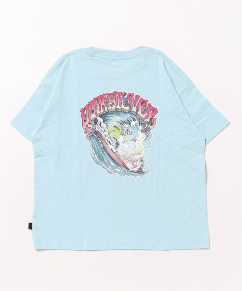 Quiksilver（クイックシルバー）の「TIME UP ST YOUTH /クイックシルバーキッズバックプリント半袖Tシャツ（Tシャツ/カットソー・キッズ・ホワイト/ブラック/ミント/グリーン・140/150/160/130）」の11枚目の写真