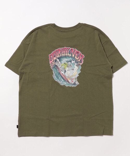 Quiksilver（クイックシルバー）の「TIME UP ST YOUTH /クイックシルバーキッズバックプリント半袖Tシャツ（Tシャツ/カットソー・キッズ・ホワイト/ブラック/ミント/グリーン・140/150/160/130）」の13枚目の写真